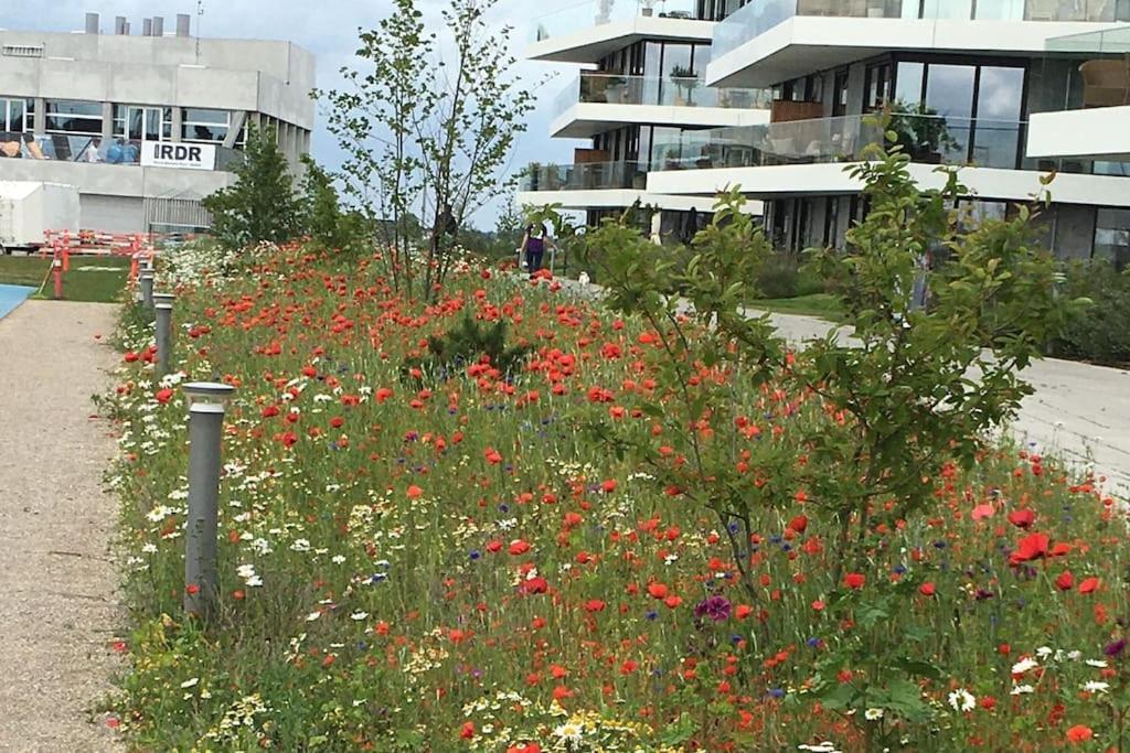 Bo Med Stil Og Udsigt Til Aarhus Lystbadehavn Leilighet Eksteriør bilde