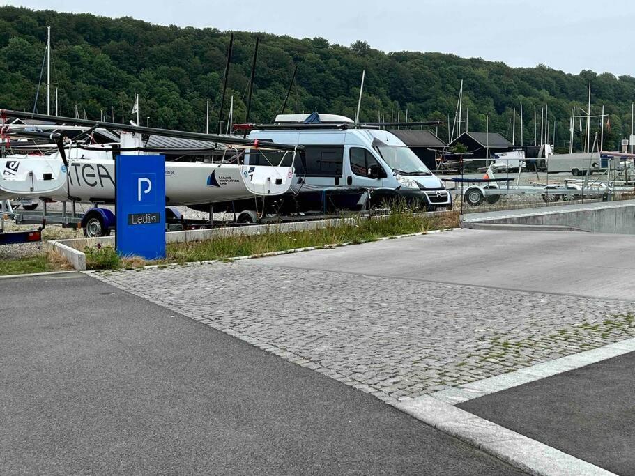 Bo Med Stil Og Udsigt Til Aarhus Lystbadehavn Leilighet Eksteriør bilde