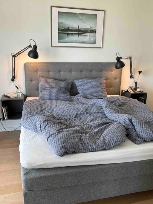 Bo Med Stil Og Udsigt Til Aarhus Lystbadehavn Leilighet Eksteriør bilde