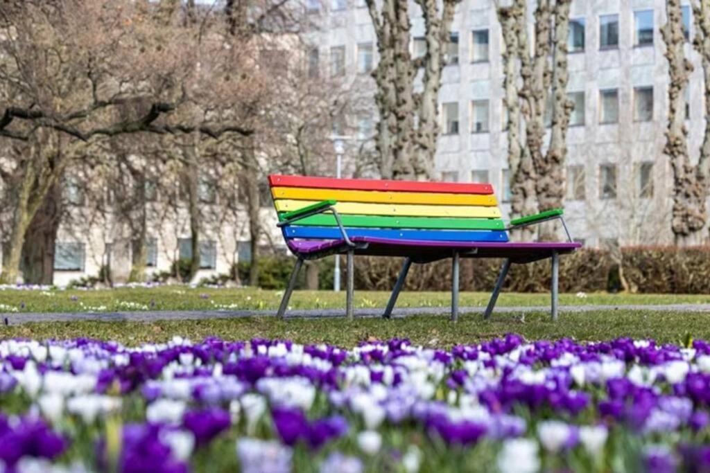 Bo Med Stil Og Udsigt Til Aarhus Lystbadehavn Leilighet Eksteriør bilde